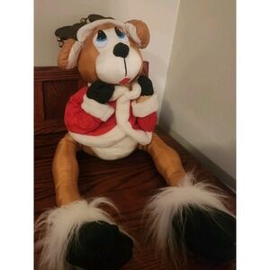 Vintage 1993 House Of Lloyd Shivers The Reindeer Nylon Draft Blocker Works